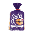 Sola Bread Cinnamon & Raisin Soft Bagels, Non-GMO, 12 oz, 4 Count