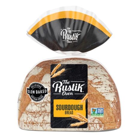 The Rustik Oven Sourdough Bread, 16 oz, Plain Sourdough Bread, Bag