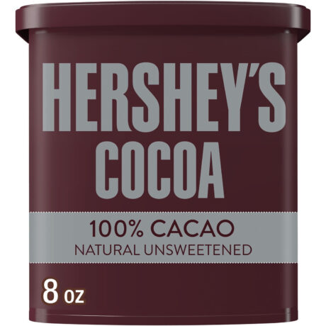 Hershey's Natural Unsweetened Cocoa Powder, Can 8 oz