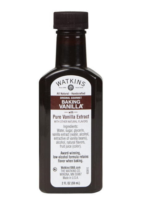 Watkins All Natural Original Gourmet Baking Vanilla Extract, 2 fl oz (Plastic Container)