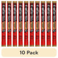 (10 pack) Jack Link’s Beef Sticks, 100% Beef, Original, 12g Protein per Stick, 0.92 oz Stick