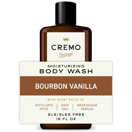 Cremo Body Wash, Bourbon Vanilla, 16oz