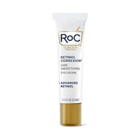 RoC Retinol Correxion Anti-Wrinkle + Firming Eye Cream for Dark Circles & Puffy Eyes, 0.5 oz