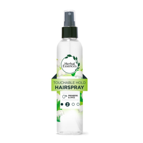 Herbal Essences Touchable Hold Hairspray, Non-Aerosol Hair Spray, 24-Hour Hold, 8 fl oz