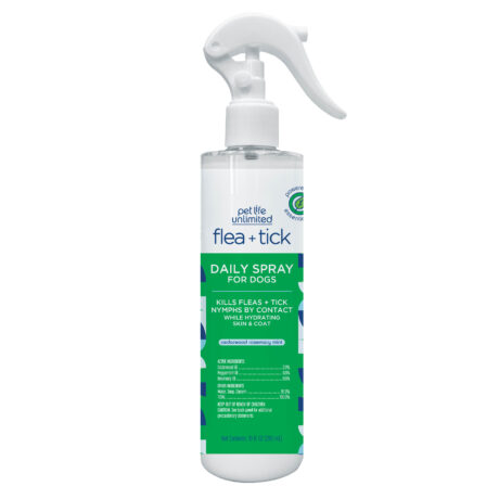 Pet Life Unlimited Spray Flea & Tick Daily Treatment for Dogs, 10oz