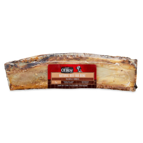 Ol' Roy Natural Beef Rib Bone Chew for Dogs, 1 Count
