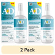 (2 pack) A+D Antimicrobial Hydrogel Spray – with Hypochlorous Acid, Removes Germs, Helps Heal Rashes & Irritations, Reduces itch & pain, Alcohol-Free, Non-Sting Formula, Safe for All Ages, 4oz