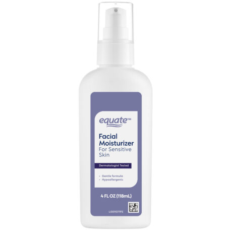 Equate Oil-Free Facial Moisturizer for Sensitive Skin, 4 fl oz
